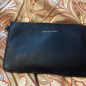 Navy blue Michael Kors wallet